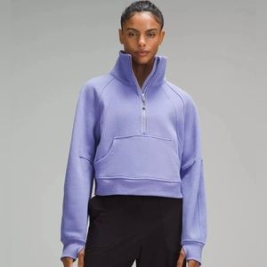 Dark Lavender Lululemon Funnel Scuba